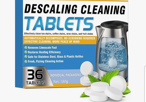 Kettle descaler tablets - kettle,