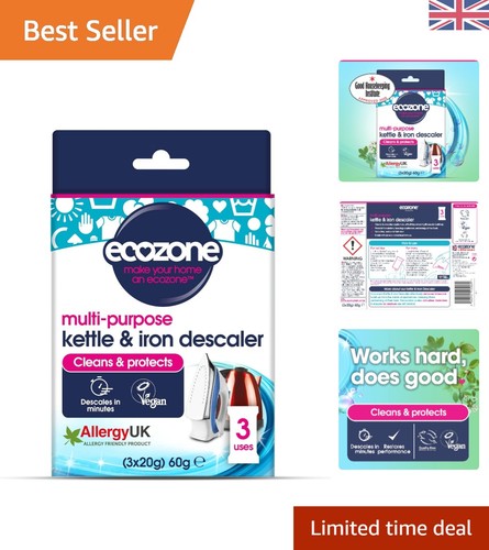Kettle iron descaler - &, |