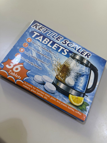 Kettle descaler tablets - kettle,